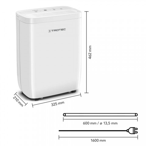 Кліматична техніка Осушувачі повітря Осушувач повітря Trotec TTK 27 E