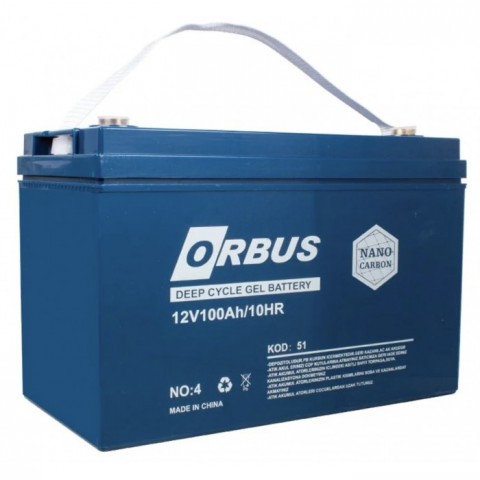 Будь заряджений Акумулятори Акумулятор ORBUS CG12100 GEL 12V 100Ah