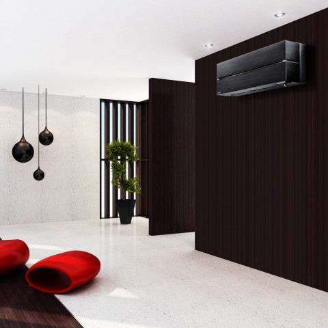 Кліматична техніка Кондиціонери Внутрішній блок Mitsubishi Electric MSZ-LN25VG2B (Черный оникс)