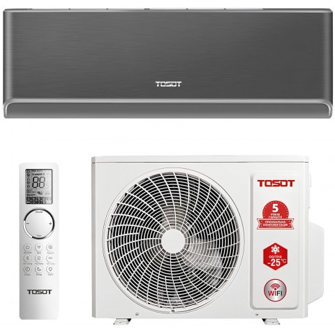 Кліматична техніка Кондиціонери Кондиціонер Tosot GD-12RB Naomi Black Mysterious інвертор тепловий насос