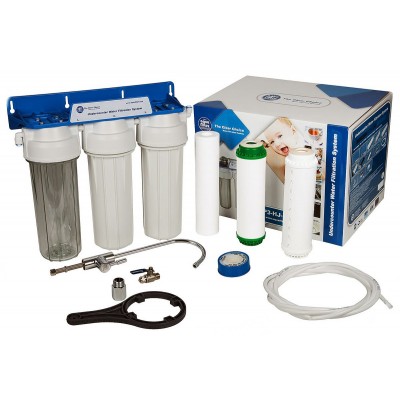 Потрійна система очистки води під мийку Aquafilter FP3-K1