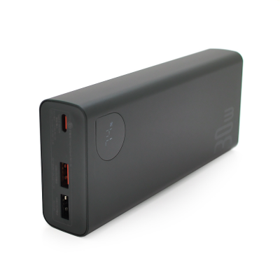 PowerBank Baseus Adaman2 Digital Display Fast Charge 20000mAh 30W, 2*USB  + Type-C, Black, Q20