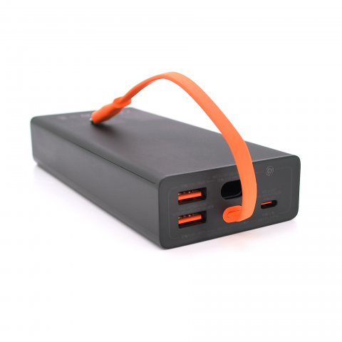 Будь заряжен Power Bank - Павербанк Powerbank Baseus Elf 20000mAh, Output: 2*USB/Type-C, 65W, Black, Q30