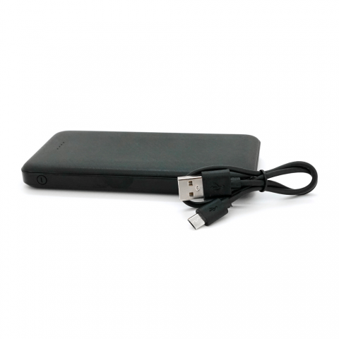 Будь заряджений Power Bank - Павербанк PowerBank Dexim DCA0013 10000mAh Fast Charge + 2*USB, Black, Q60