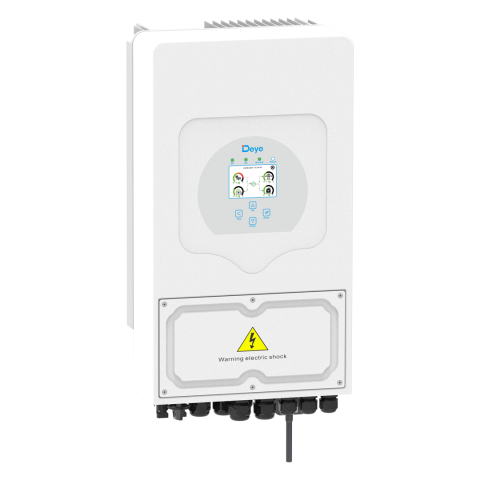 Будь заряжен Гибридный солнечный инвертор Deye SUN-6K-SG05LP1-EU WiFi (6кВт, 1фаза, 2MPPT)