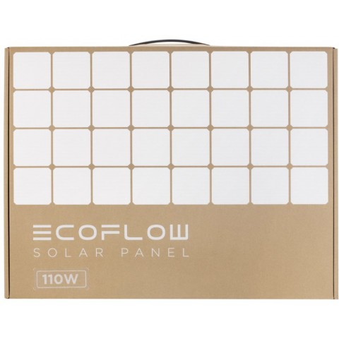 Будь заряджений Сонянчні панелі Сонячна панель EcoFlow 110W Solar Panel