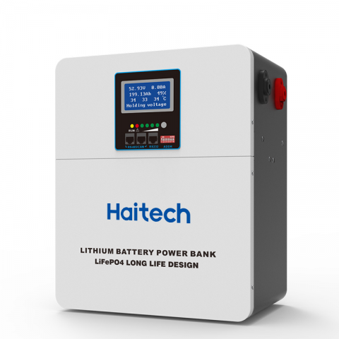Будь заряджений HAITECH LiFePO4 Батарея Li-Wall 24V 100AH 2,56 kW/h