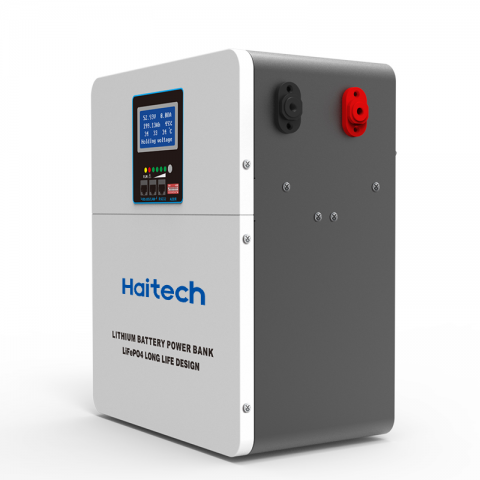 Будь заряджений HAITECH LiFePO4 Батарея Li-Wall 24V 100AH 2,56 kW/h