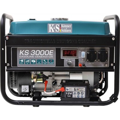 Электрогенератор Konner&Sohnen KS 3000E бензин