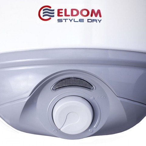 Отопление и нагрев воды Бойлеры, водонагреватели Водонагрівач Eldom Style DRY 80 SLIM  2x1.0 kW 72268WD