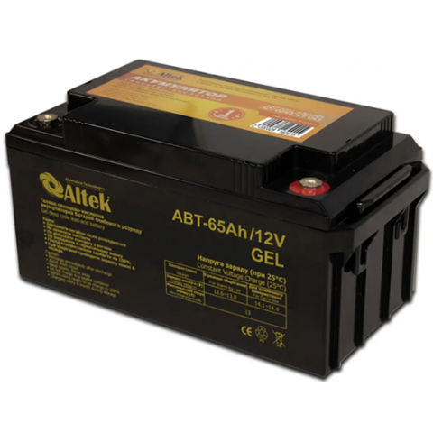 Будь заряжен Аккумуляторы  Аккумулятор ALTEK ABT-65-12-GEL