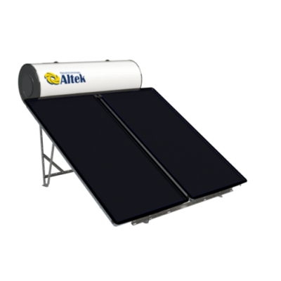 Cистема солнечного нагрева воды с плоским гелиоколлектором ALTEK LIGERO 200S