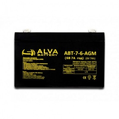 Аккумулятор ALTEK ABT 7Ah 6V AGM