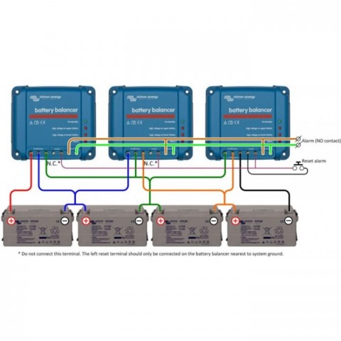 Будь заряжен Стабилизатор аккумулятора Victron Energy Battery Balancer