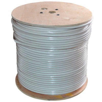 
					Кабель коаксиальный с питанием RITAR W305-RG690+2x0.5mm, 1,02 мм.CU, 64x0.12m CCA желтый экран, 75 Ом, FPE, оболочка 6,91мм белый PVC, катушка 305м Q1