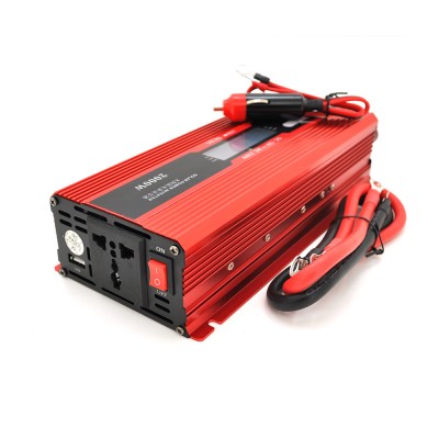 
					Инвертор напряжения UKC+LCD, 2000ВА(1200Вт), 12/220V, approximated, 1 универсальная розетка, клемы