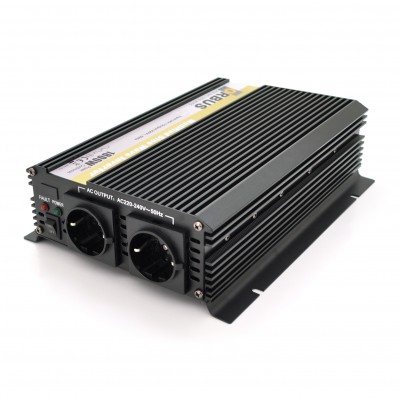 
					Инвертор напряжения ORBUS ORMS24-1800 (1800Вт), 24/220V, approximated, 2 Shuko, клемные провода, 5 предохранителей, Box.Q20