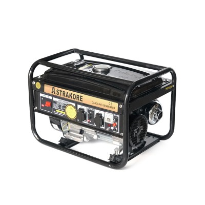 
					Бензиновый генератор ASTRAKORE PREMIUM COPPER - AST9900DC, однофазный 220V, 50Hz, 2.5KW, объем 15л