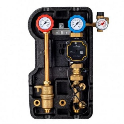 Дволінійна сонячна станція, 1″ НР, 6 бар,  8-38 л/хв., UPM3 15-105