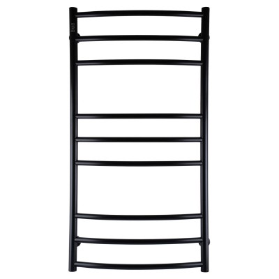 Рушникосушарка UNIO LDE W 1000-500-9 BLK Драбинка Дуга Еліт вода чорна