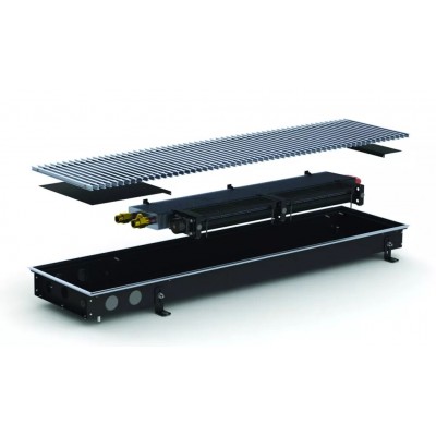 Конвектор внутр. MV2 (Black) 380/2000/65 + вент. DC 24V