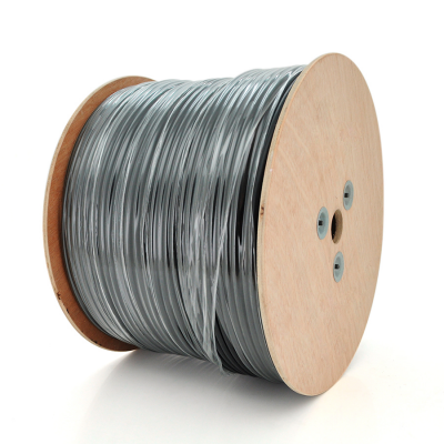 
					Кабель КНП UTP (25*2*0.5) 25p 24 AWG, Merlion, (CCA), изоляция ПЭ, для нар. работ, 500м, Black