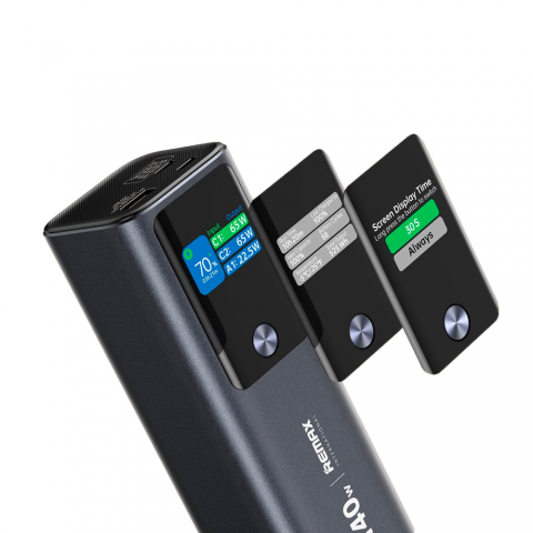 Power Bank Remax RPP-662 25200mAh, PD 140W+QC 22.5W, Blue, 0,98kg