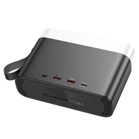 Power Bank HOCO J94A 50000mAh, 2USB+Type-C, 22.5W+PD20W, Black, 1.32kg