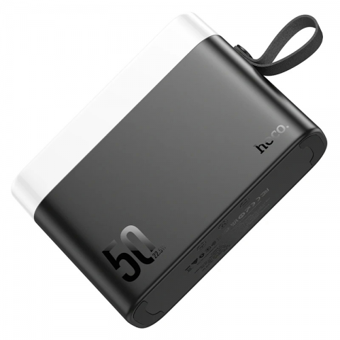 Power Bank HOCO J94A 50000mAh, 2USB+Type-C, 22.5W+PD20W, Black, 1.32kg