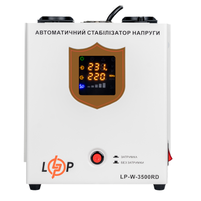 Стабилизатор напряжения LP-W-3500RD (2100Вт / 7 ступ)
