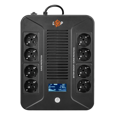 Линейно-интерактивный ИБП LP-600VA-8PS (360Вт)