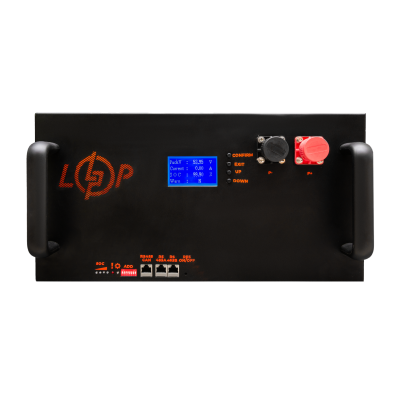 Аккумулятор LP LiFePO4 51,2V - 230 Ah (11776Wh) (Smart BMS 200A/100А) с LCD металл RM RS485/CAN