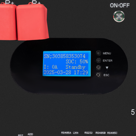 Будь заряжен Аккумуляторы  Аккумулятор LP LiFePO4 51,2V - 230 Ah (11776Wh) (Smart BMS 200A) с LCD RM AB RS485/CAN
