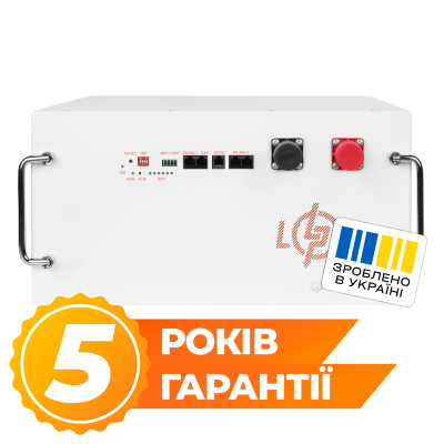 Аккумулятор LP LiFePO4 51,2V - 230 Ah (11776Wh) (BMS JK 200A/100А) RM RS485/CAN WH