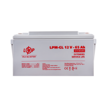 Аккумулятор гелевый LPM-GL 12V - 65 Ah