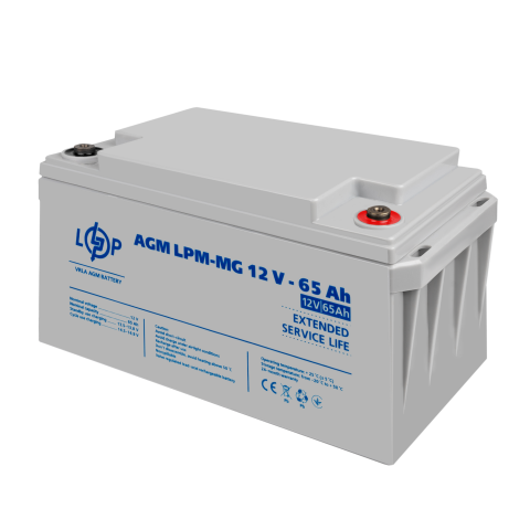 Будь заряжен Аккумуляторы  Аккумулятор мультигелевый LPM-MG 12V - 65 Ah
