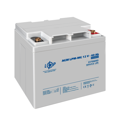 Будь заряджений Акумулятори Аккумулятор мультигелевый LPM-MG 12V - 40 Ah
