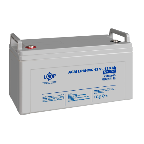 Будь заряджений Акумулятори Аккумулятор мультигелевый LPM-MG 12V - 120 Ah