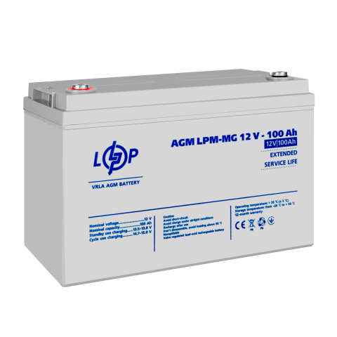 Будь заряджений Акумулятори Аккумулятор мультигелевый LPM-MG 12V - 100 Ah
