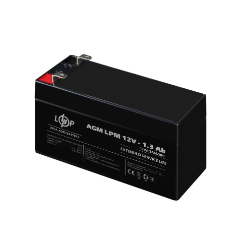 Будь заряджений Акумулятори Аккумулятор AGM LPM 12V - 1.3 Ah