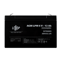 Аккумулятор AGM LPM 6V - 12 Ah