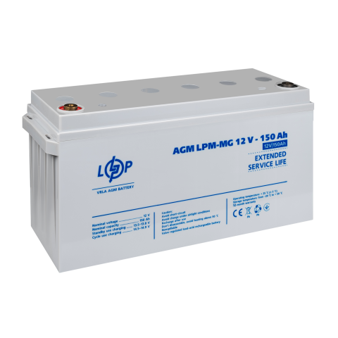 Будь заряджений Акумулятори Аккумулятор мультигелевый LPM-MG 12V - 150 Ah