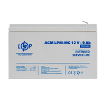 Аккумулятор мультигелевый LPM-MG 12V - 9 Ah