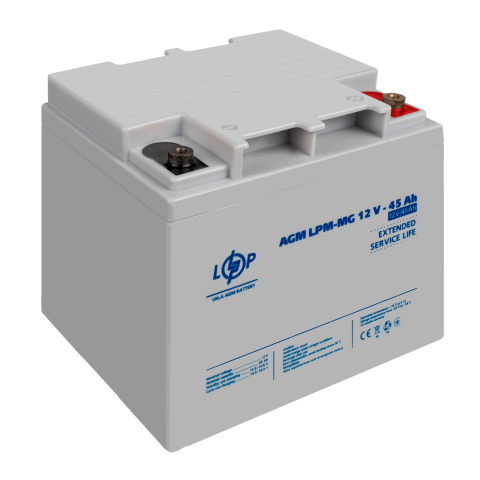 Будь заряжен Аккумуляторы  Аккумулятор мультигелевый LPM-MG 12V - 45 Ah