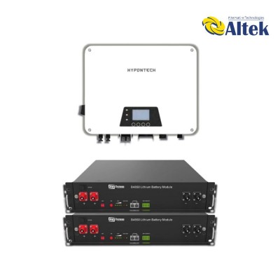 Гібридна станція Hypontech HES-3680 3,68KW, Dyness B4850, 48V – 2.4 кВт (2 шт.)