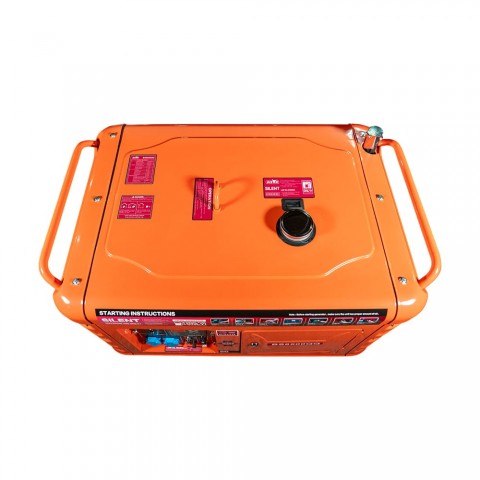 Генератор дизельний однофазний 4.2 кВт Bison BS8500QQ Будь заряжен Генераторы Генератор дизельний однофазний 4.2 кВт Bison BS8500QQ