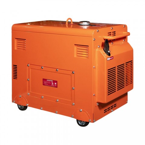 Будь заряжен Генераторы Генератор дизельний однофазний 5 кВт Bison BS8500Q