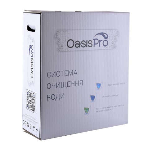Водоподготовка Бытовая вода Система 4-х ступеневого очищення OasisPro з пом'якшенням BSL404
