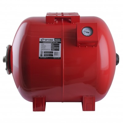 Бак Optima cal-pro для систем опалення  80л  10bar гор. ( з манометром )