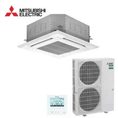 Кондиціонер Mitsubishi Electric PLA-M100EA/PUZ-ZM100VKA інверторний касетний (220V)